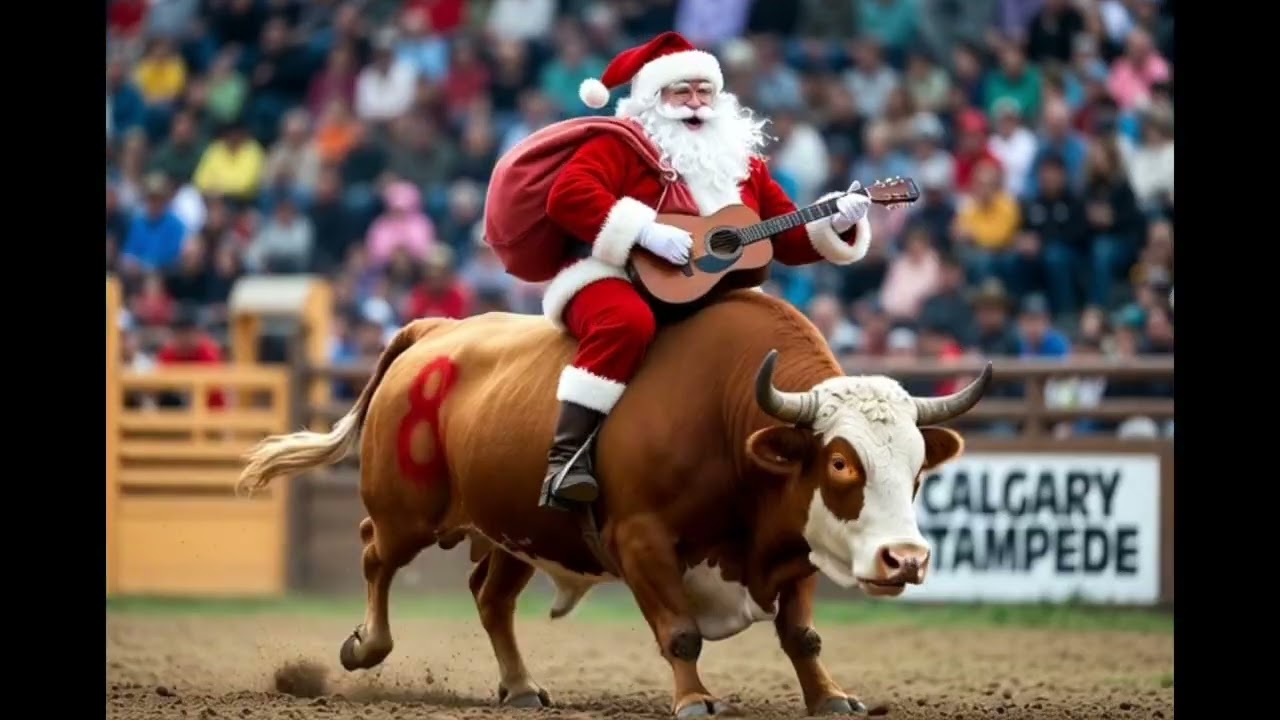 Santa at The Calgary Stampede