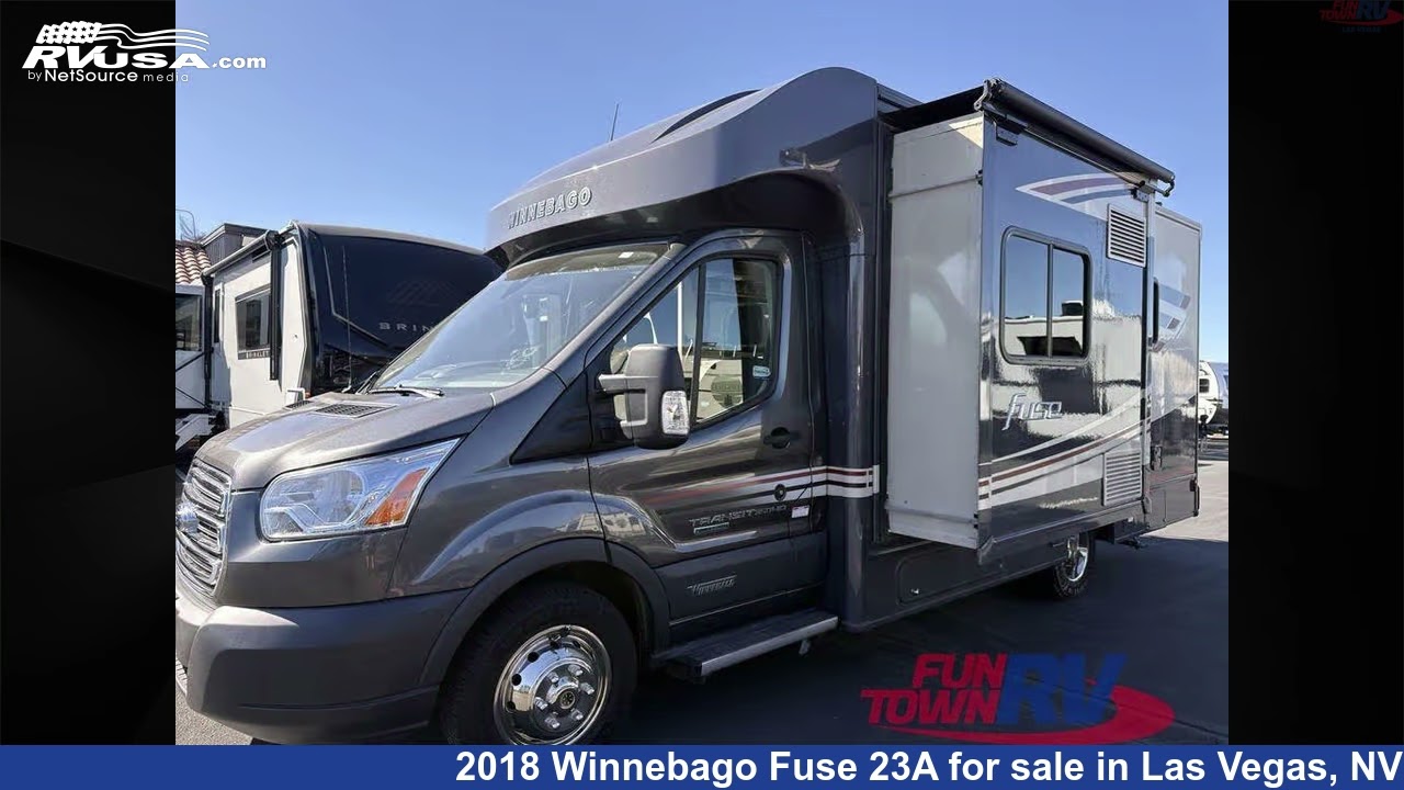 В Лас-Вегасе, штат Невада, продается великолепный автодом Winnebago Fuse 23A Class C 2018 года вы...