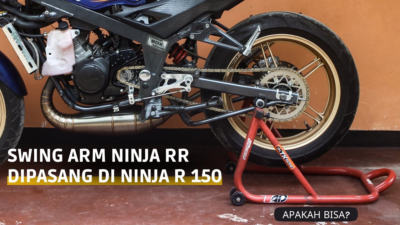 NINJA R PAKE SWING ARM NINJA RR 150 ??? #ninja 2tak