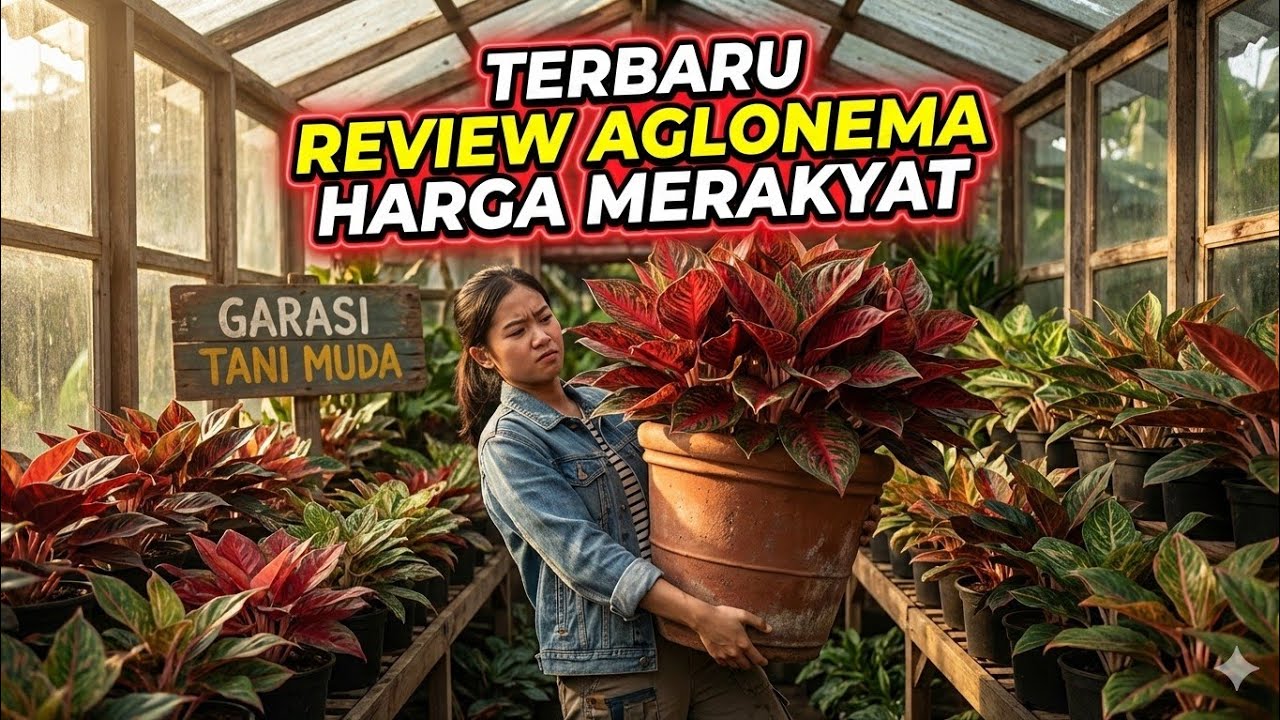TERBARU REVIEW AGLONEMA HARGA MERAKYAT #aglaonema #sale #plants 
