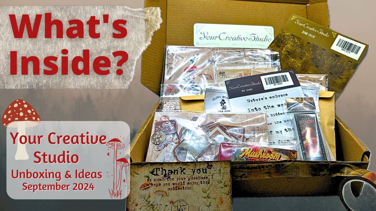 September 2024 Your Creative Studio Unboxing & Ideas Subscription Stationery Supplies Review