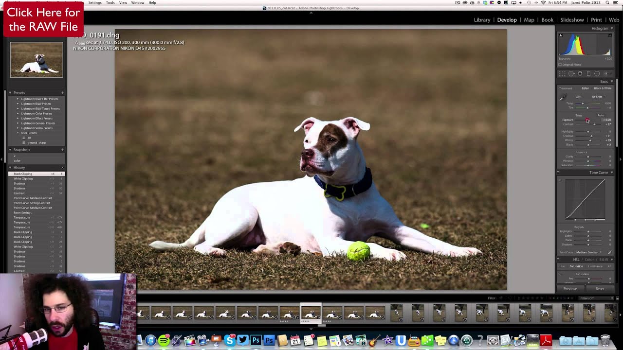 Here is a Nikon D4s RAW File for you to Edit