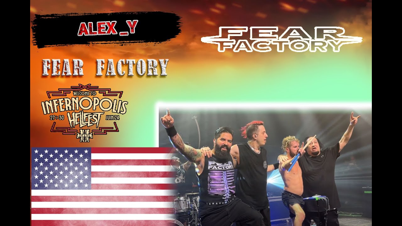 Fear Factory  - Live in HELLFEST 2024, Mainstage 01 (28.06.24)