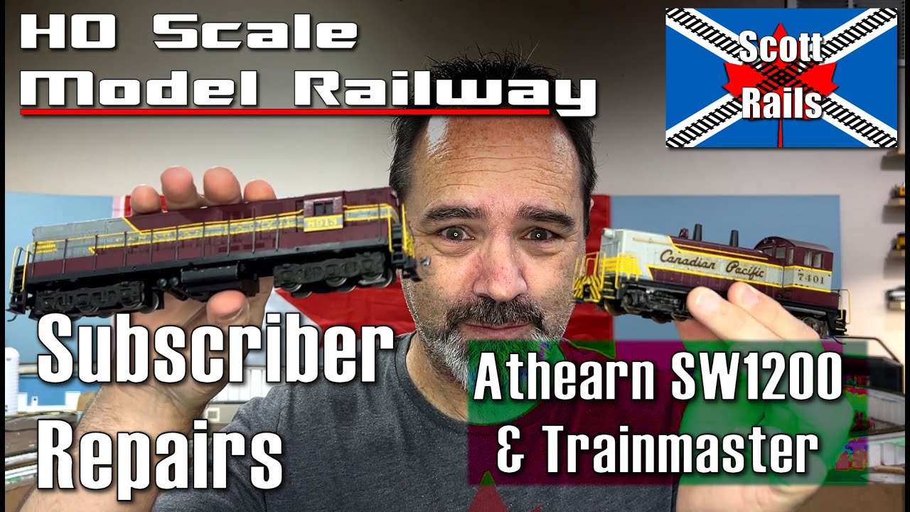 Subscriber Repairs - Athearn SW1200 & Trainmaster Canadian Pacific Locos