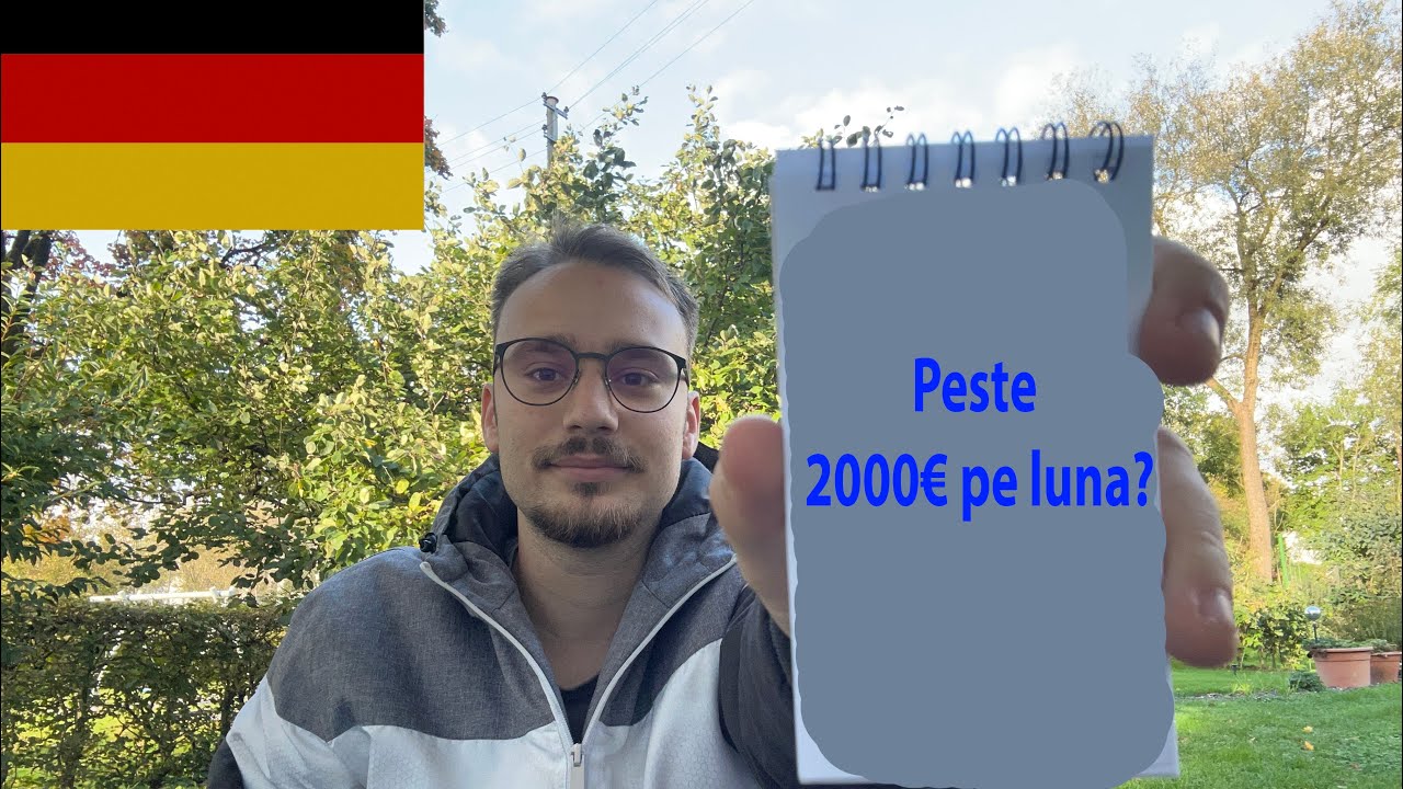 Cât costă VIATA în Germania în 2025? Peste 2000€ pe lună?! 🇩🇪