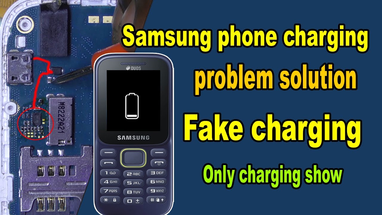 Samsung B310e Charging Problem Solution - B310e Fake Charging Solutions - By Mobile Technical Guru