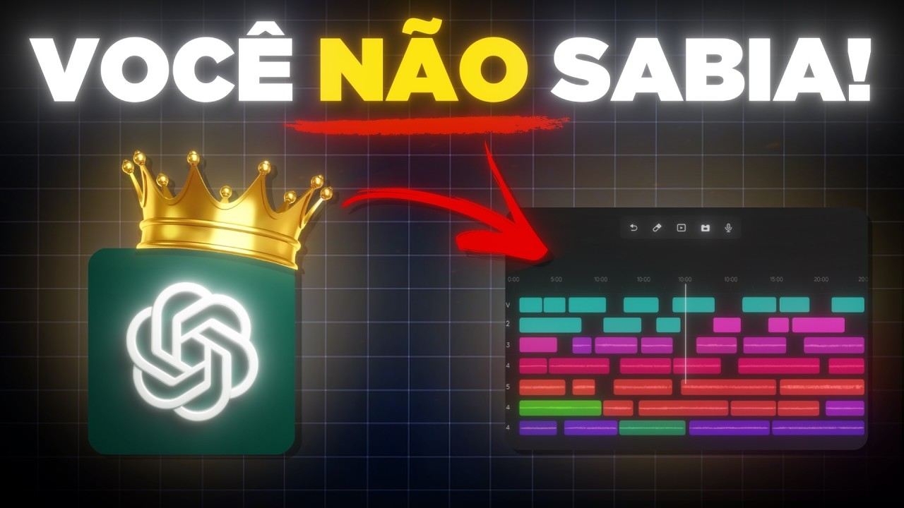 5 Funções SECRETAS do ChatGPT na EDIÇÃO DE VÍDEO 🎬