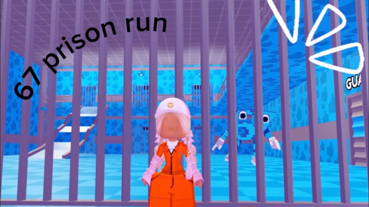 Playing 67s prison run!!!