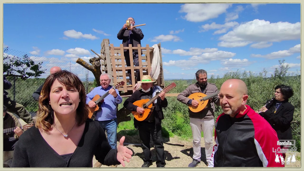 Jota del Castellut - assaig en Agres amb Rebeca i Hilari - 01-05-2021