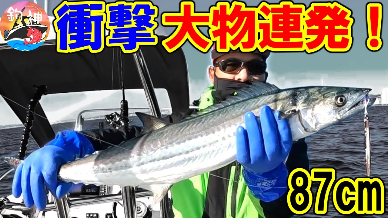 【東京湾】マイボートでアラカジグ使ったら大きな魚連発！