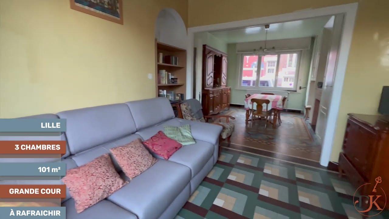 À VENDRE - Maison 3 Chambres à Lille - Dekerle Immobilier
