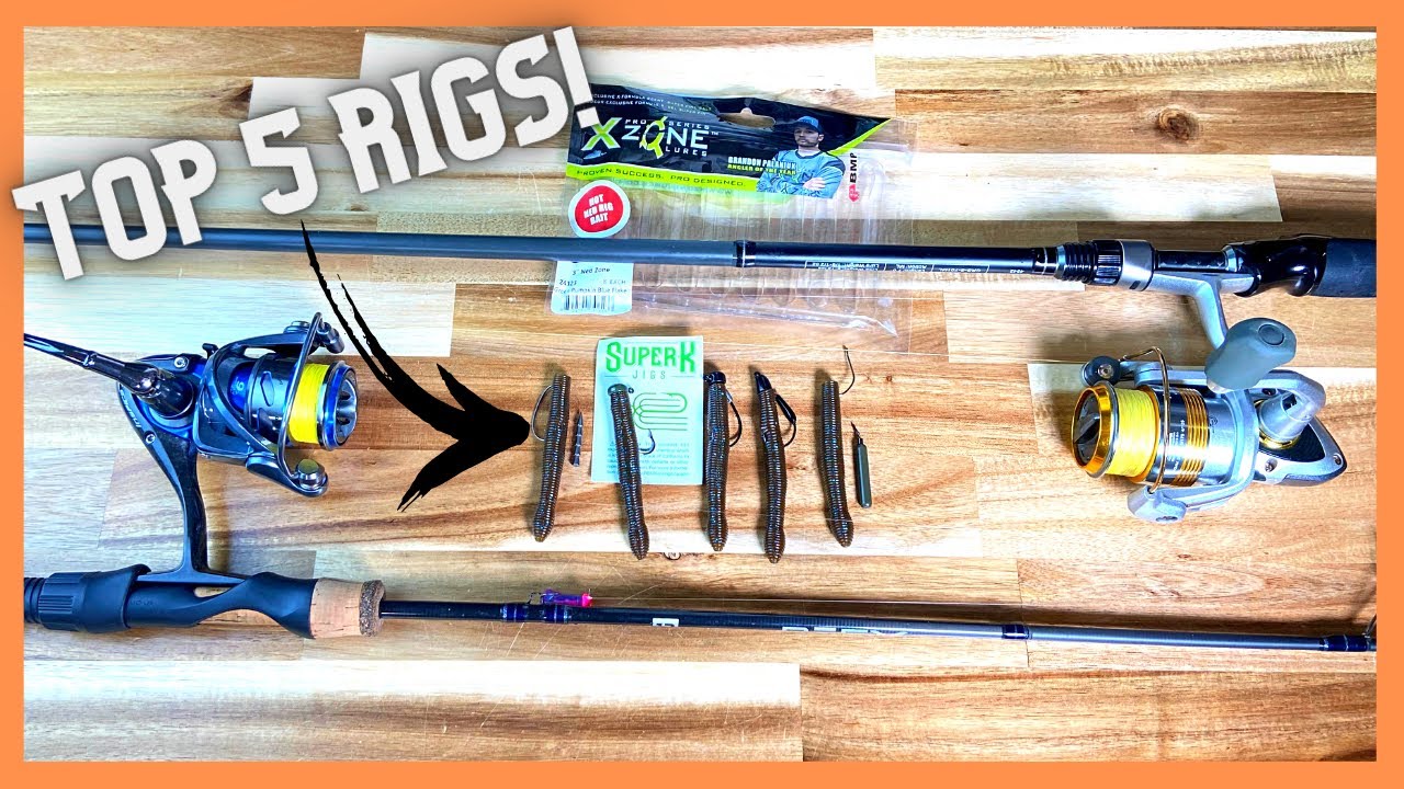Top 5 Ways To Rig This Finesse Plastic | X Zone Ned Zone