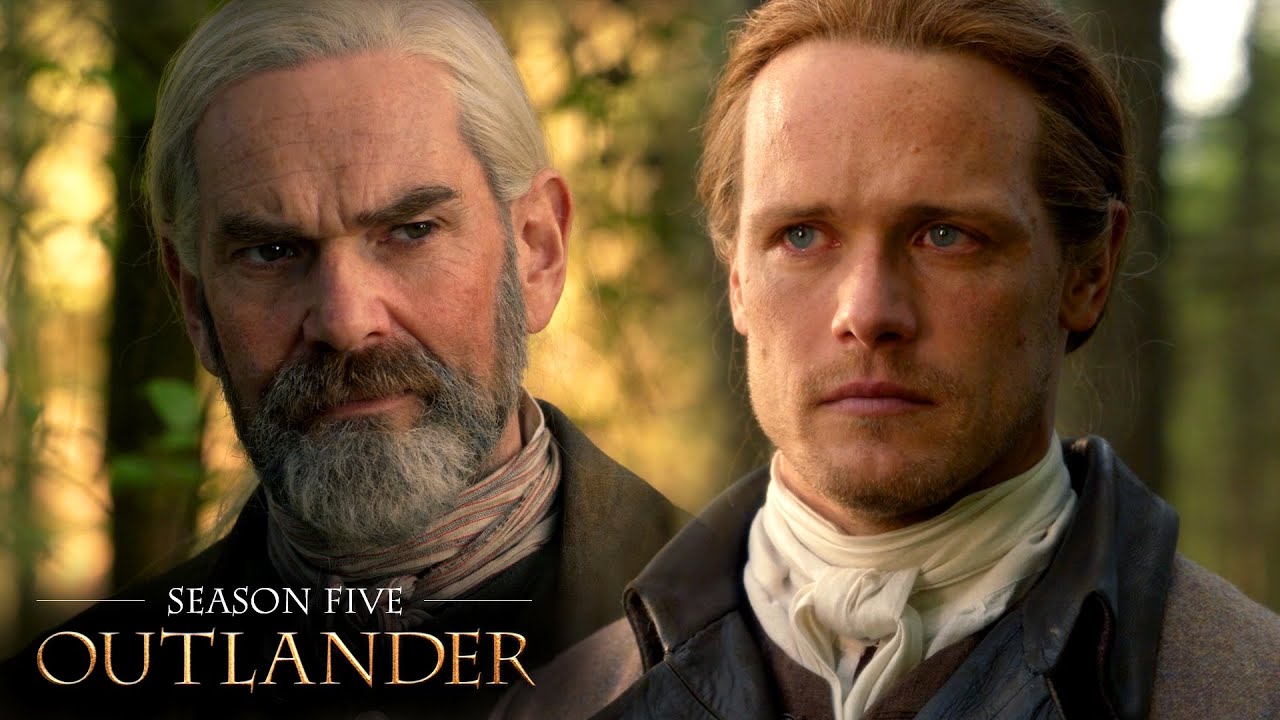 Jamie's Emotional Goodbye To Murtagh | Outlander