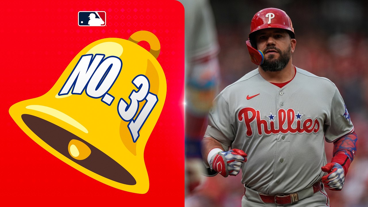 Kyle Schwarber zdobywa sw&oacute;j 31. w sezonie home run dla Philadelphia Phillies, najwięcej w całej M...