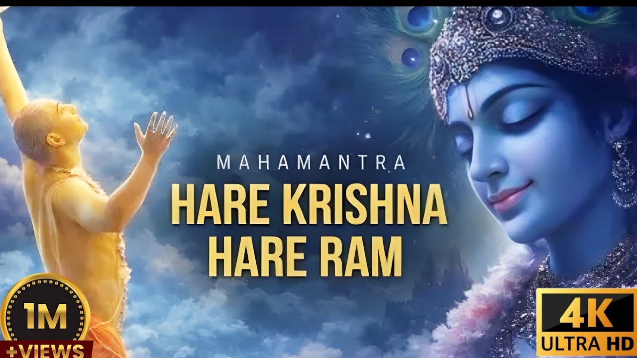 Hare Krishna Hare Ram 🌸 | Soulful Mantra Bhajan 🕉️