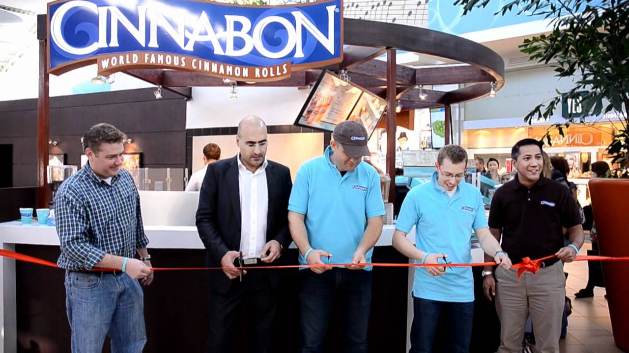 Cinnabon Polska Wielkie Otwarcie / Grand Opening the first Cinnabon store in Poland