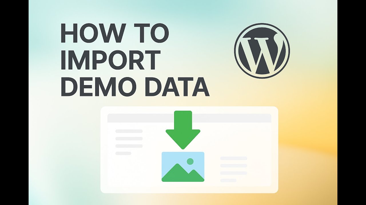 One Click Demo  Import