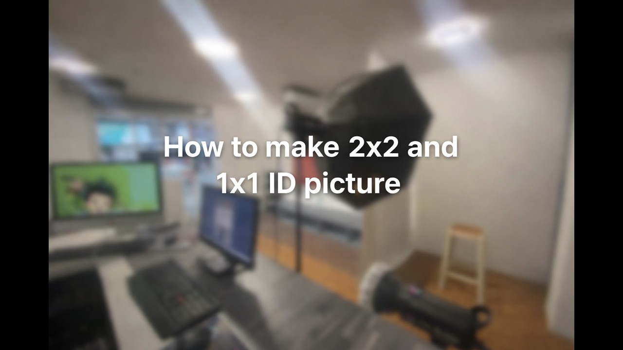 How to make 2x2 and 1x1 ID Picture White background using Photoshop (Tagalog Tutorial)