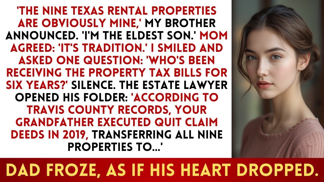 Brother Claimed The Texas Properties At The Inheritance Meeting—I Control A $6M Portfolio