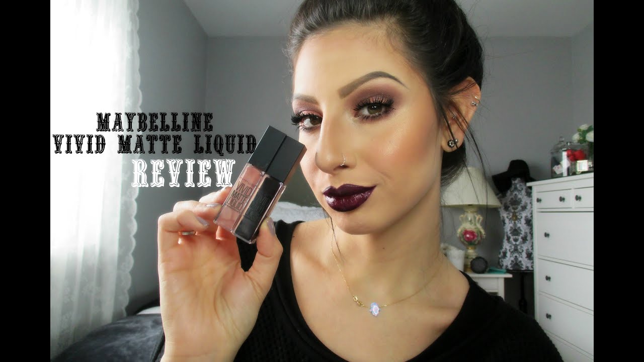 Review Maybelline Vivid Matte Liquid