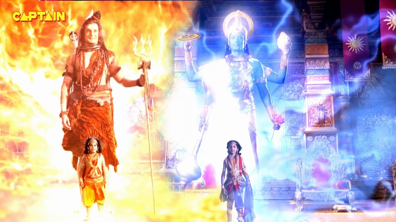 विष्णु रूप राम और रूद्र अवतार हनुमान का हुआ मिलन | महाबली हनुमान भाग. 202