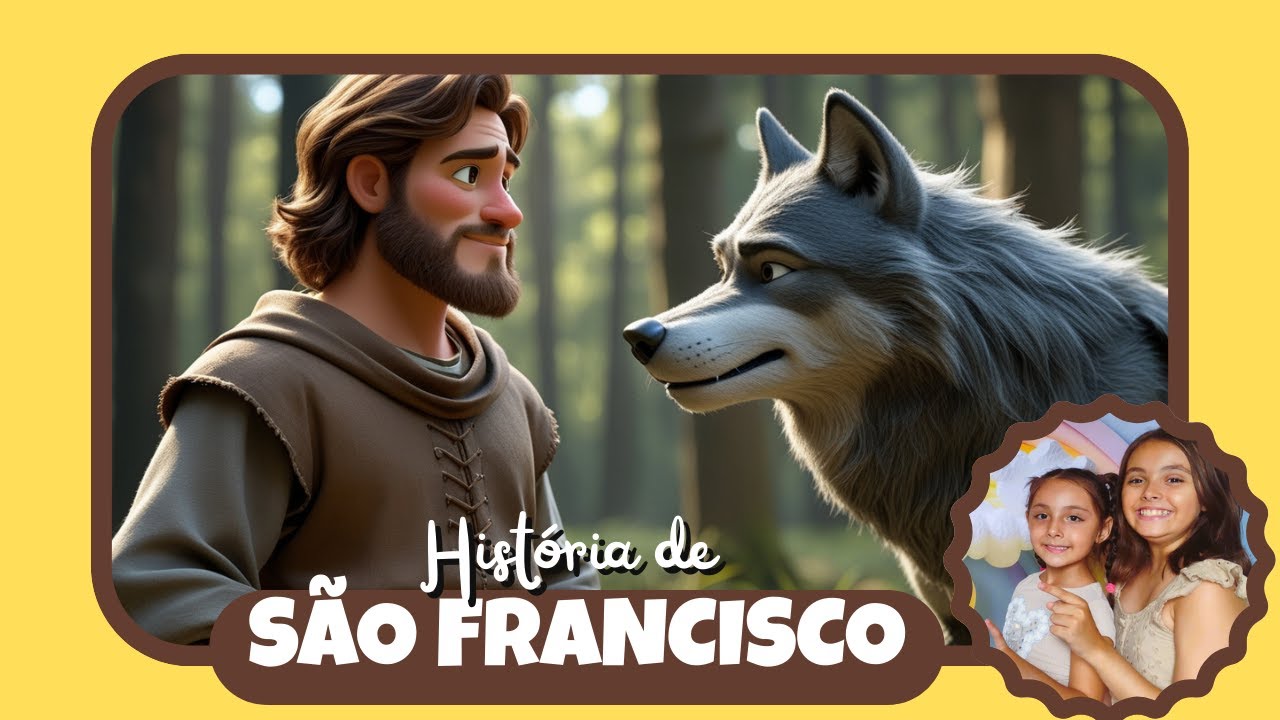 HISTÓRIA DE SÃO FRANCISCO ANIMADA PARA CRIANÇAS - Catequese Infantil - Igreja Católica