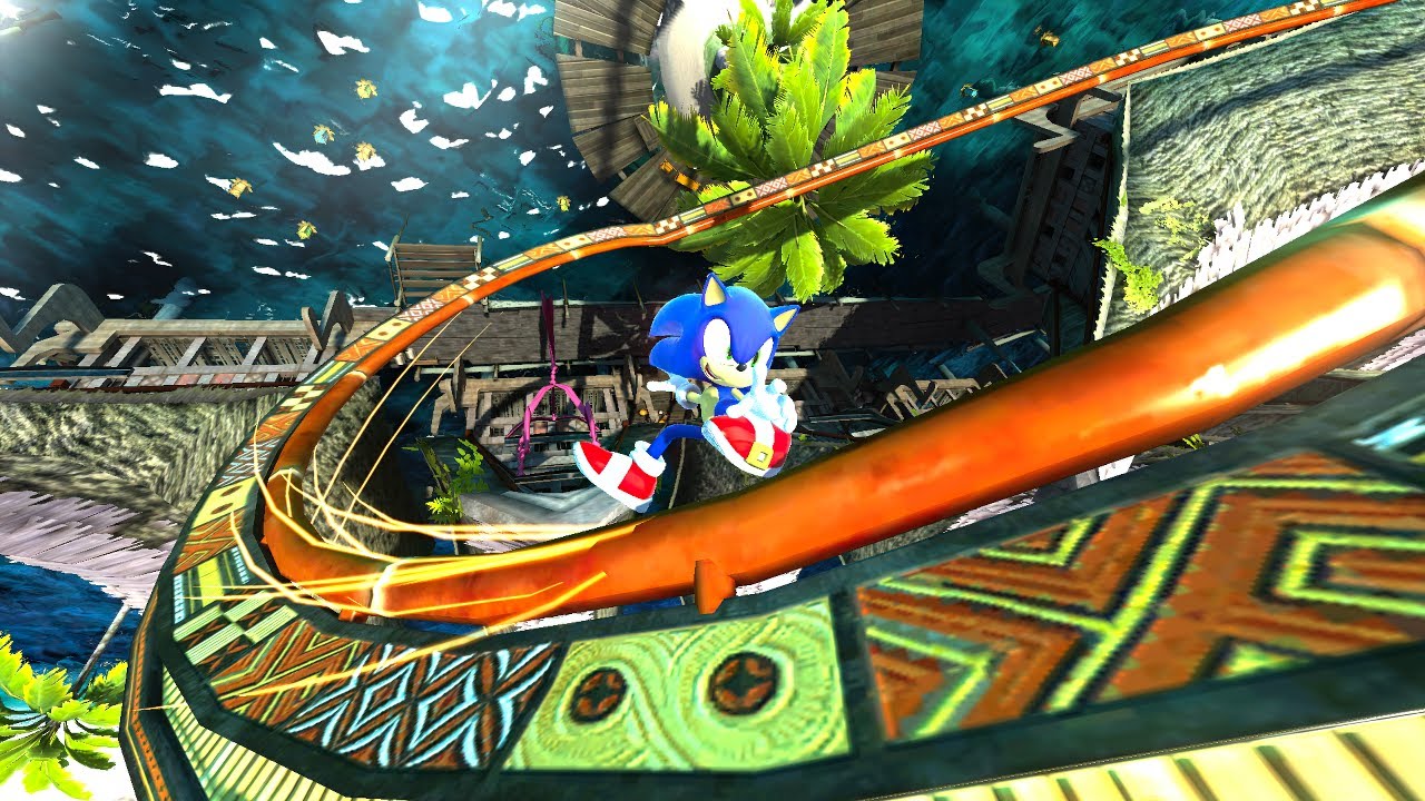 Sonic Generations (Unleashed Project) - Jungle Joyride 1-2 Speedrun