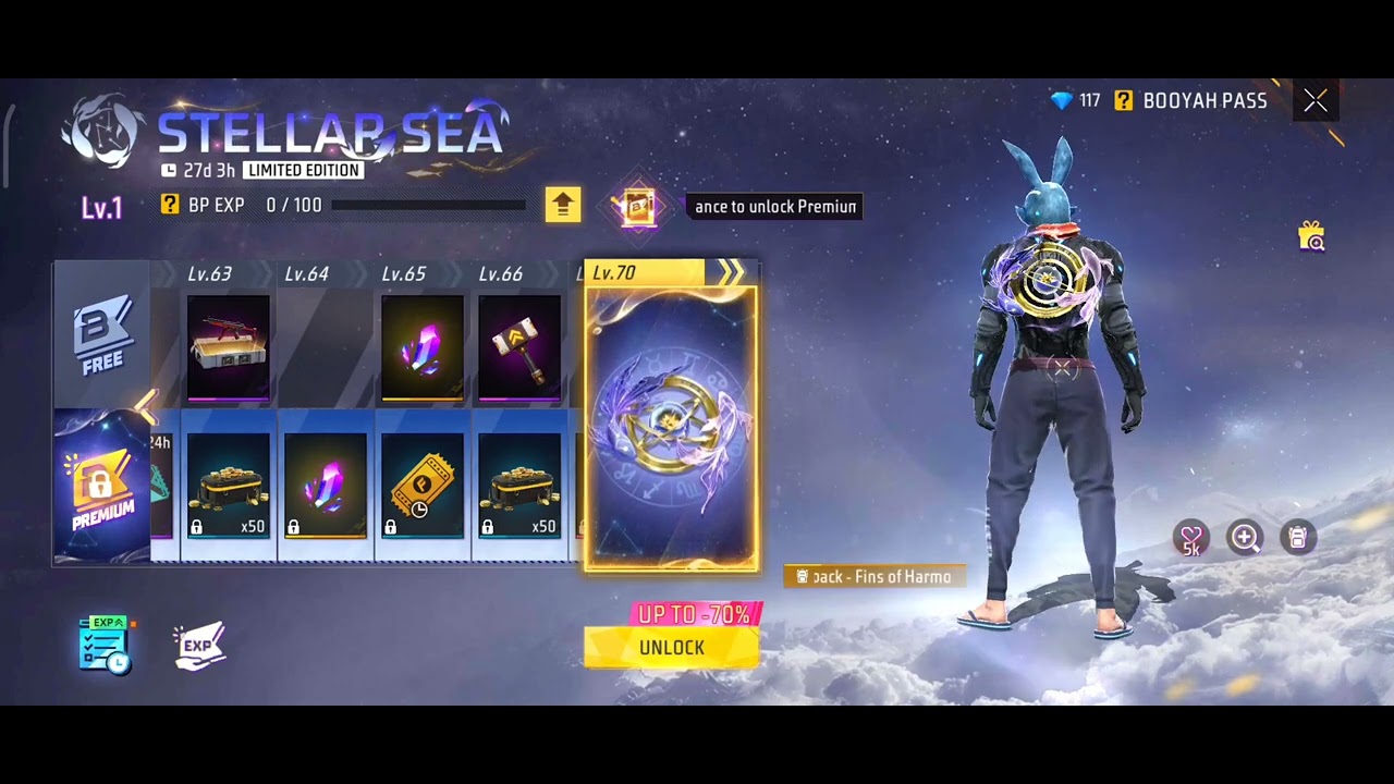 🥰Free fire max🥰 || 🥰New Booyah pass claim😜