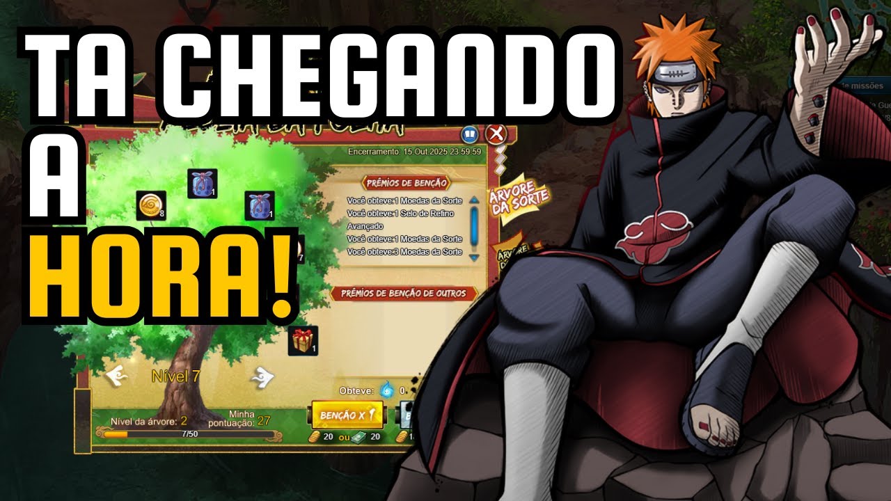 FALTA 3 MESES PRO FUKU ESPECIAL / ÁRVORE DA FOLHA | NARUTO ONLINE
