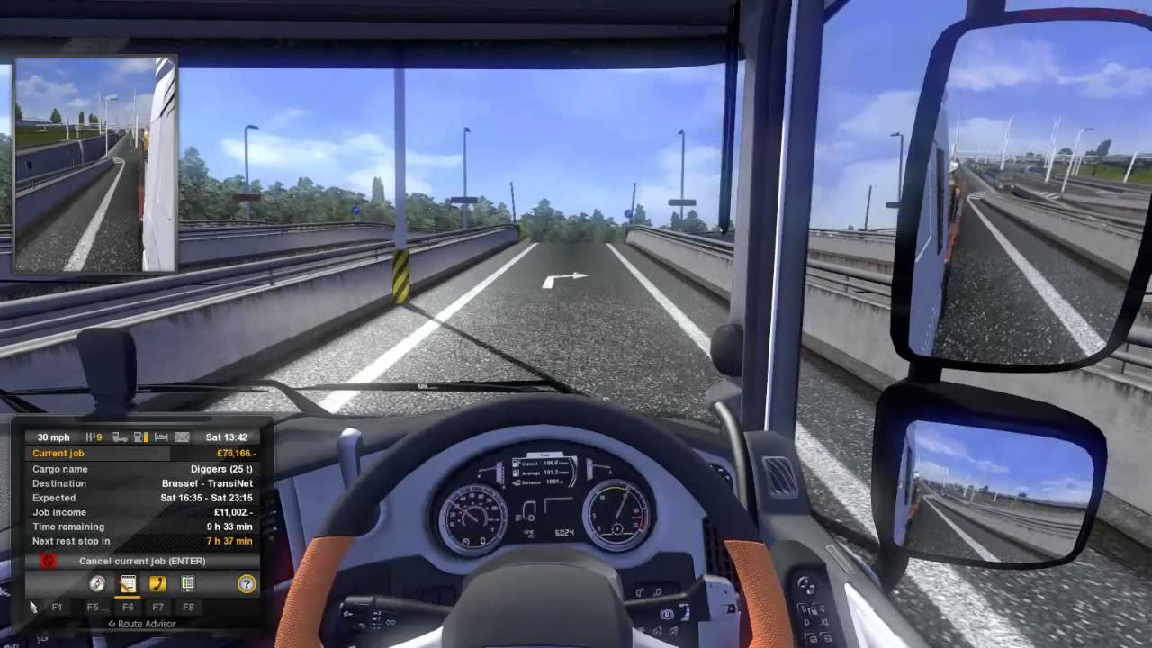 Let's Play Euro Truck Simulator 2 | Episode 3 - London to Brussels (Multiplayer)