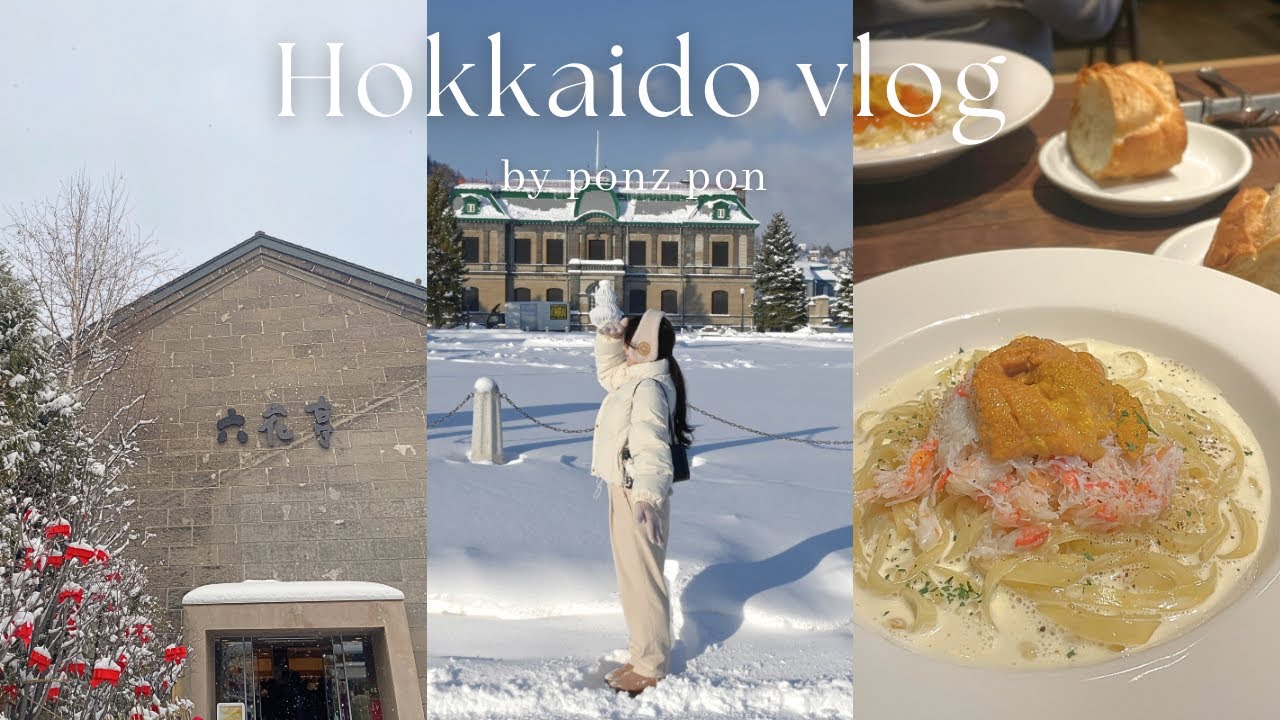［北海道旅行vlog✈️］小樽 | 札幌 | すすきの | グルメ旅🐟 | 星野リゾート🏨 | サッポロビール博物館🍺 | クリスマスマーケット🎄etc..