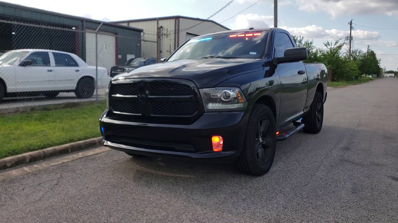 Ram Feniex Police Lights by EFS Houston Emergency Fleet Service