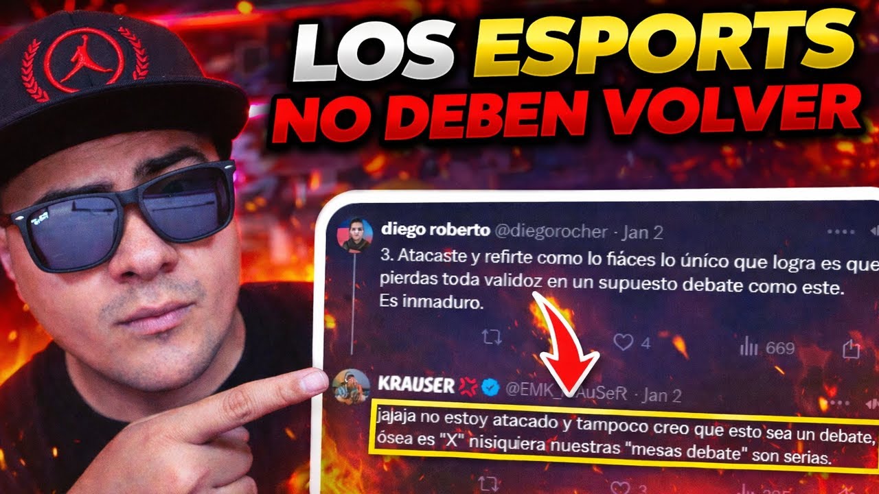 WICHO REACCIONA A POLÉMICA DE KRAUSER CON EX PRO PLAYERS DE GEARS OF WAR..