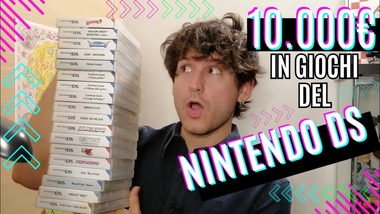 Ho speso 10.000€ in giochi del NINTENDO DS | BARTHA PARLA | Unboxing