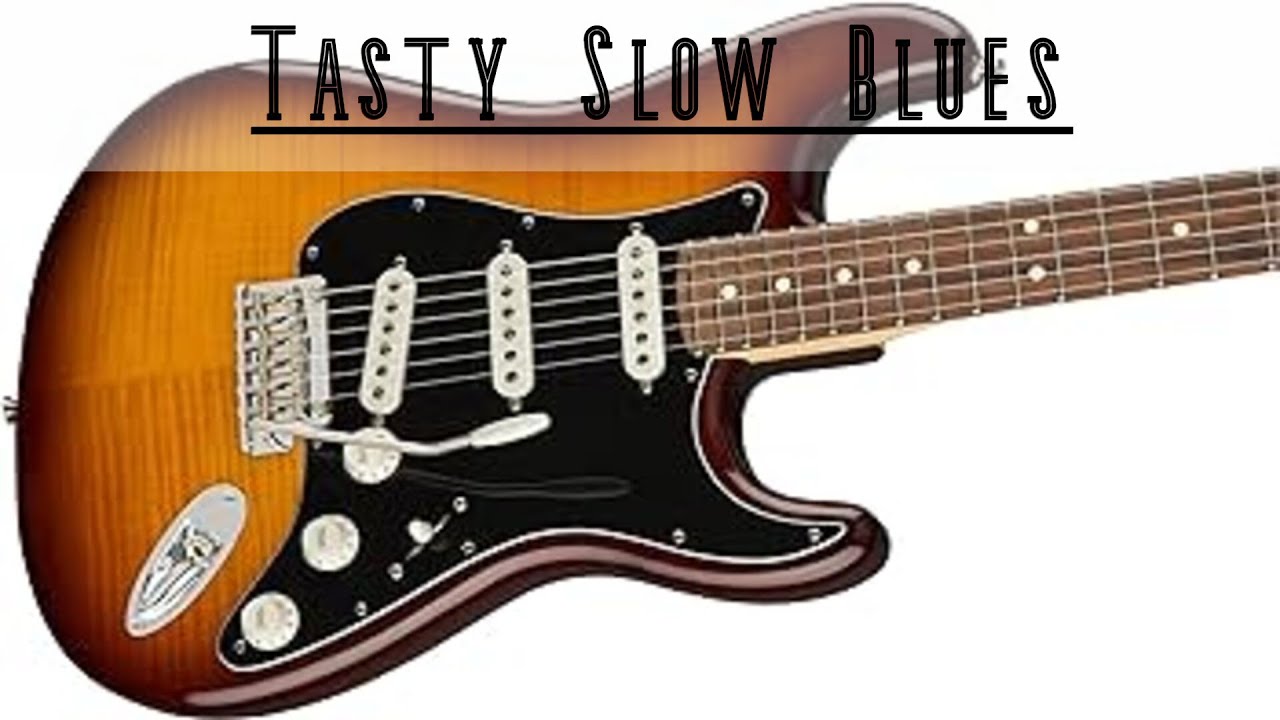 Tasty Slow Blues BT in A major