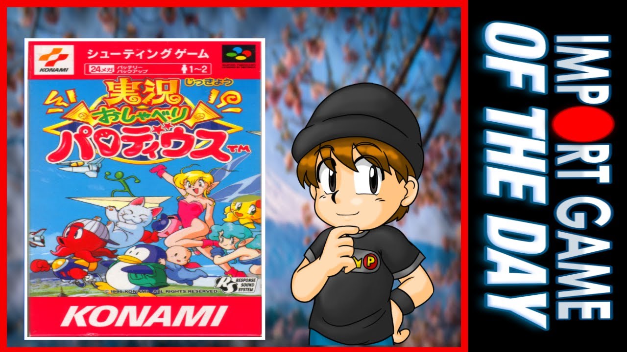 JIKKYOU OSHABERI PARODIUS for Super Famicom | Import Game of the Day