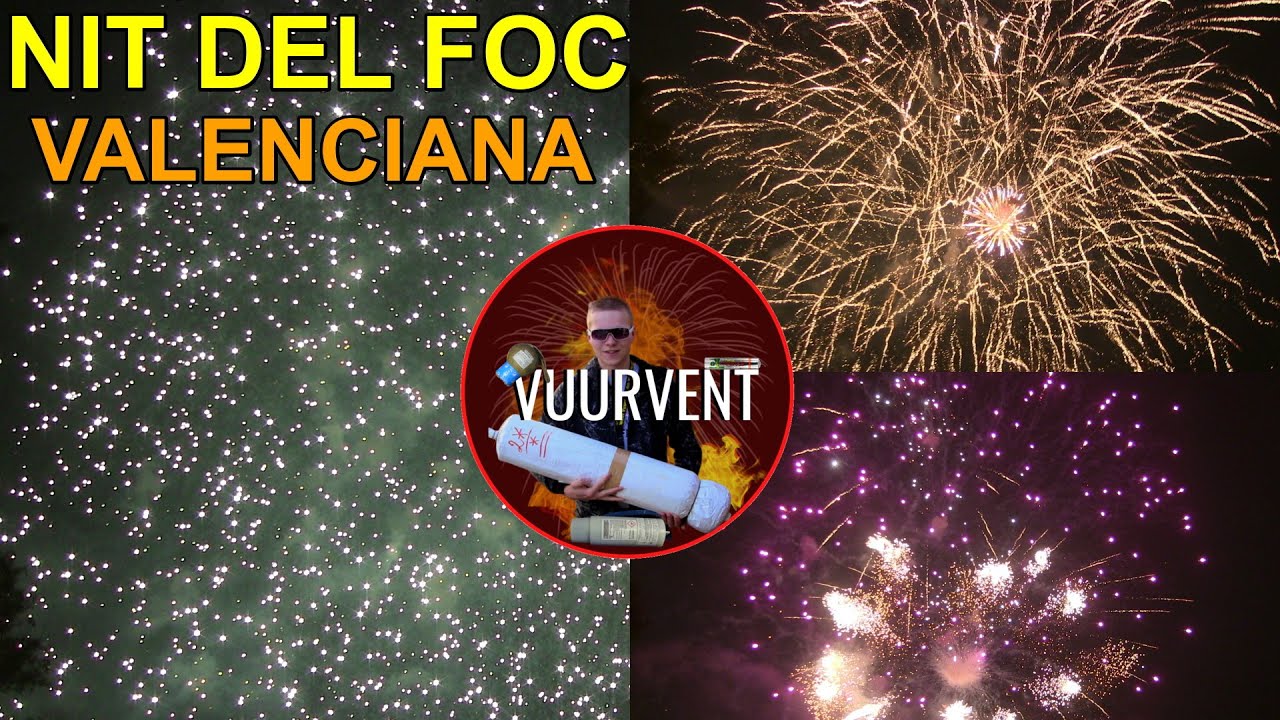 Nit Del Foc 2022 - Valenciana - Vuurwerk - Fireworks - VALENCIA