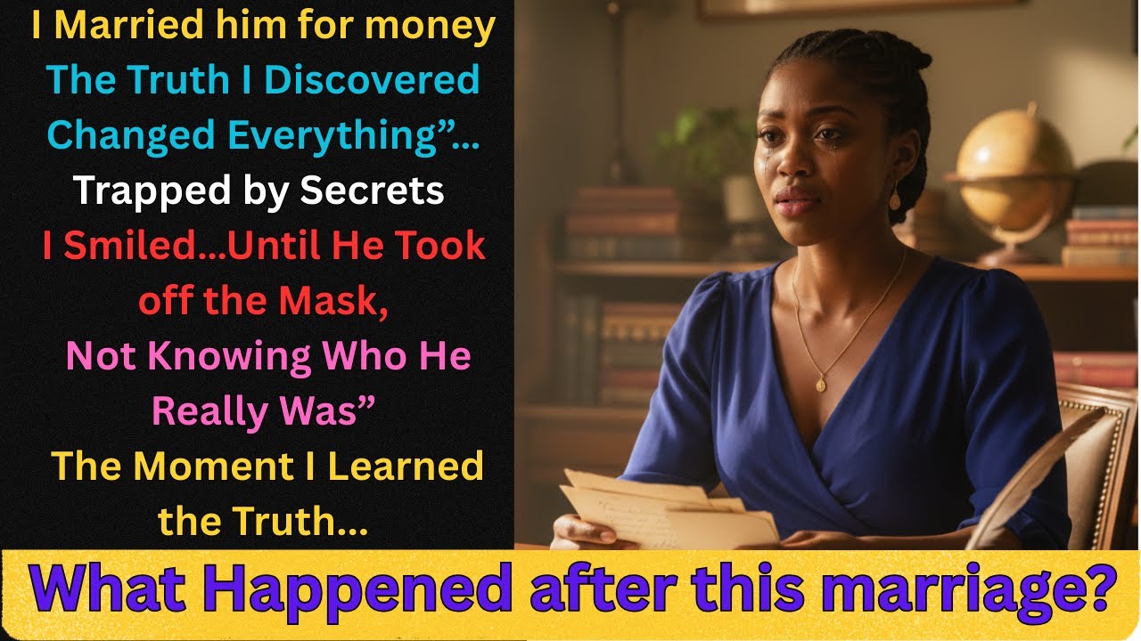 I Married him for money  The Truth I Discovered Changed Everything....