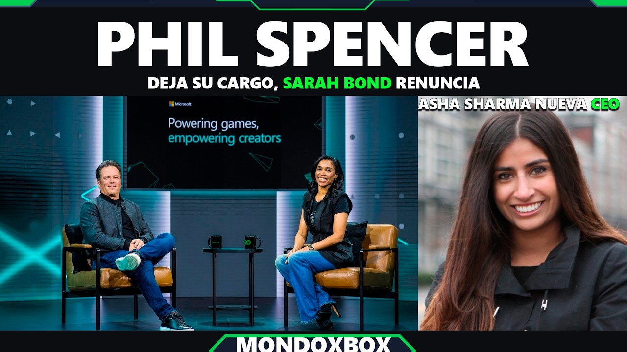 Phil Spencer deja su cargo, Sarah Bond renuncia y Asha Sharma es la nueva CEO de XBOX