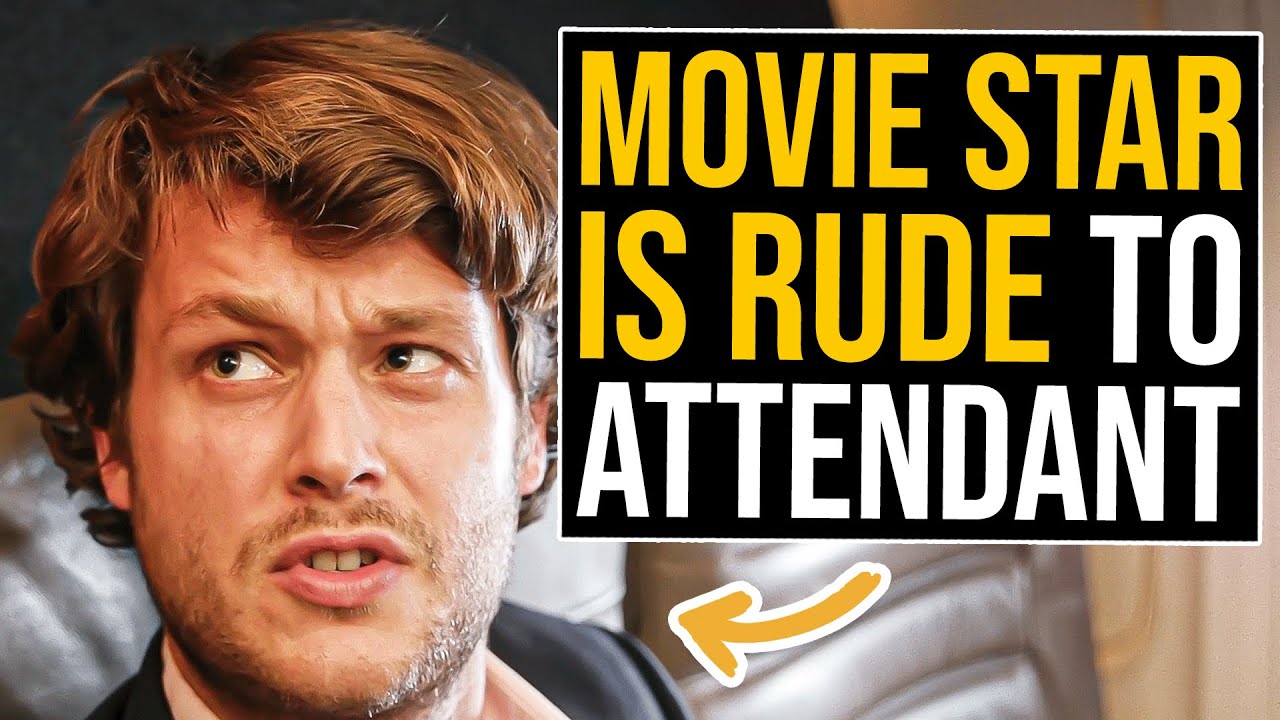 Obnoxious Movie Star Is Rude To Kind Flight Attendant | Supermission