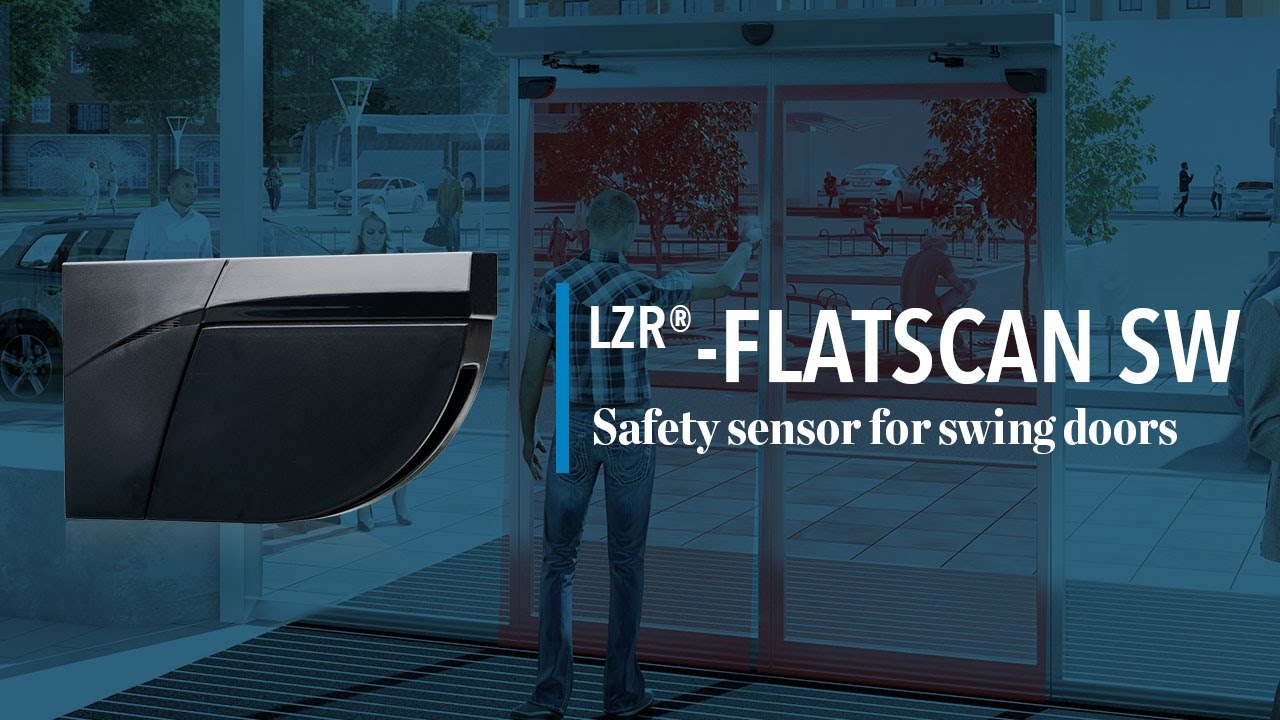 LZR®-FLATSCAN SW - Safety sensor for swing doors (product)