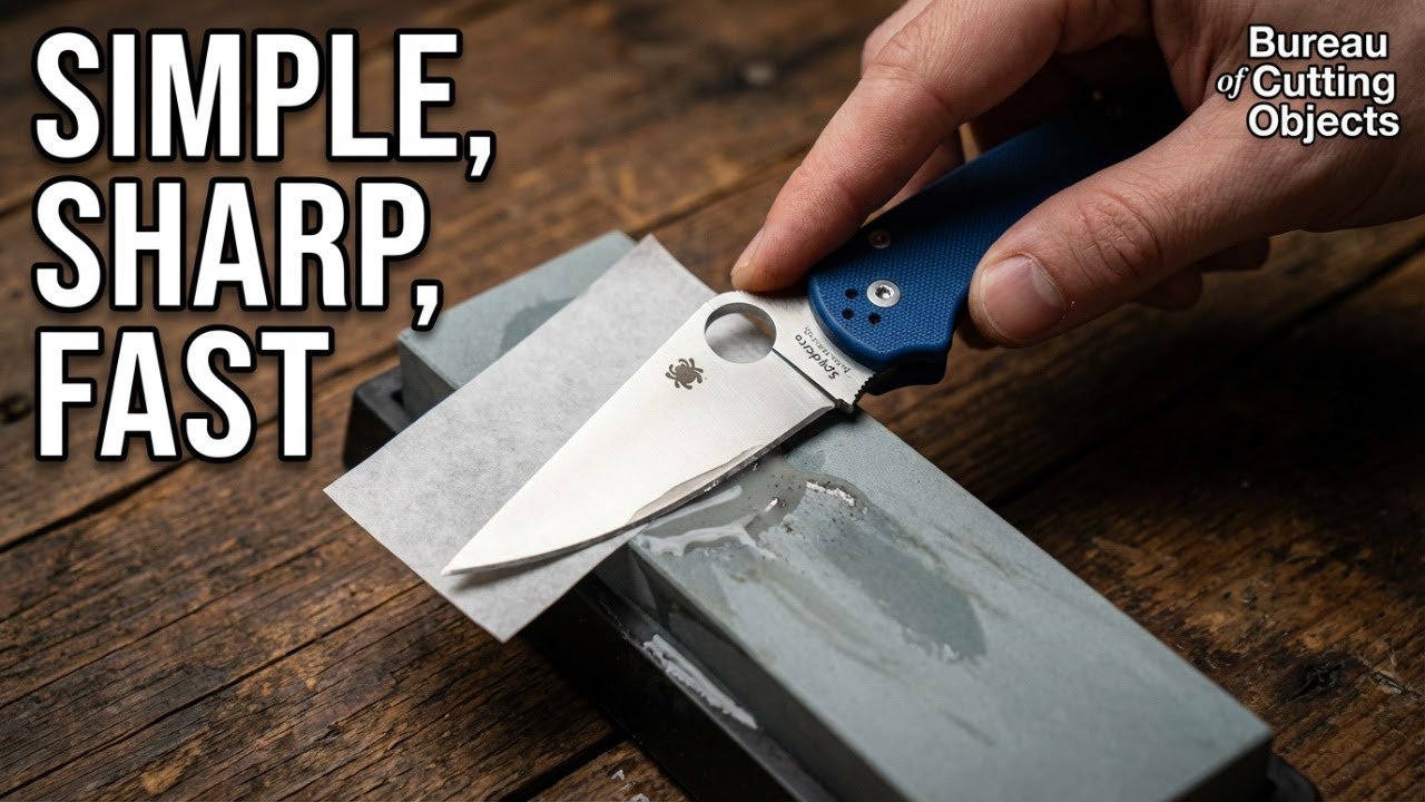 Knife Sharpening for Beginners (Step-by-Step Guide) #Whetstone #SharpeningStones #HowToSharpen