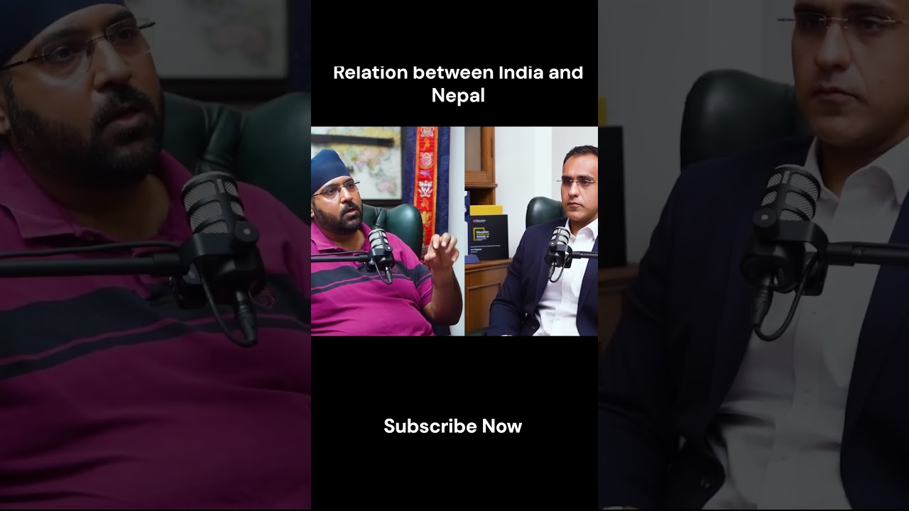 Relation between India and Nepal #relationship #nepal #india #love
