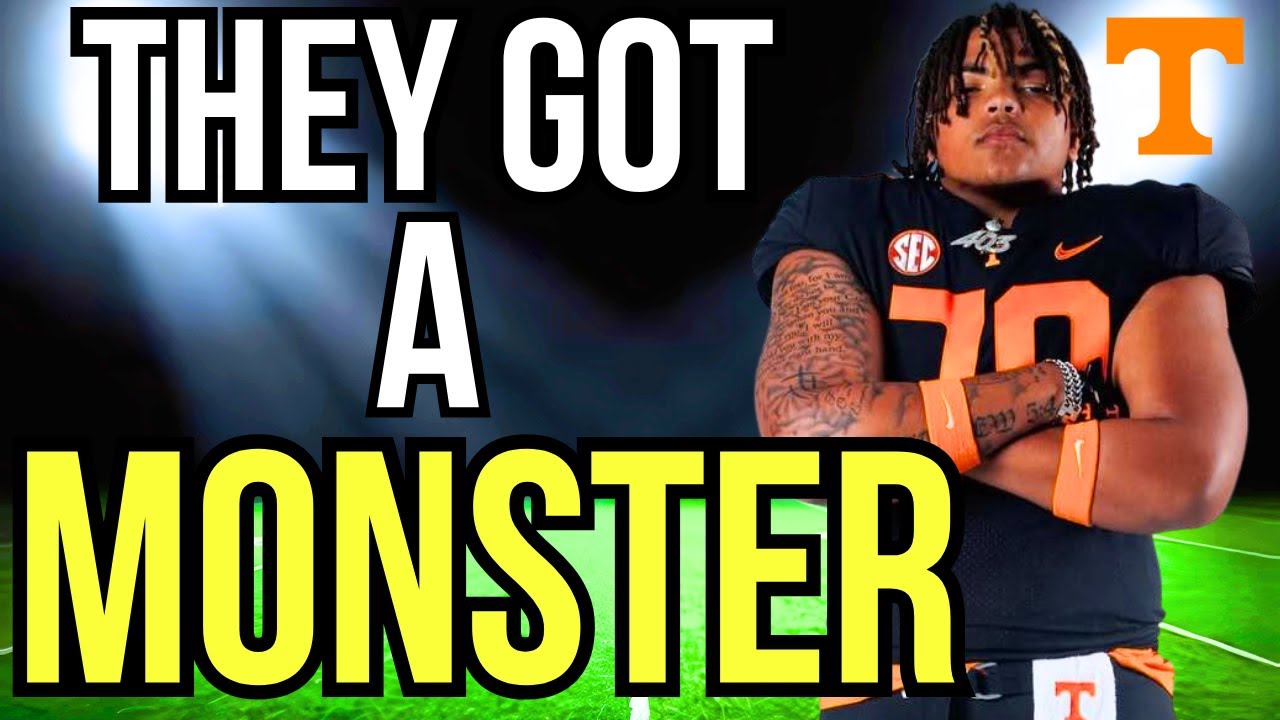 Gabriel Osenda Is A MONSTER | 5⭐️ Tennessee Volunteers Offensive Tackle Recruit - Highlights