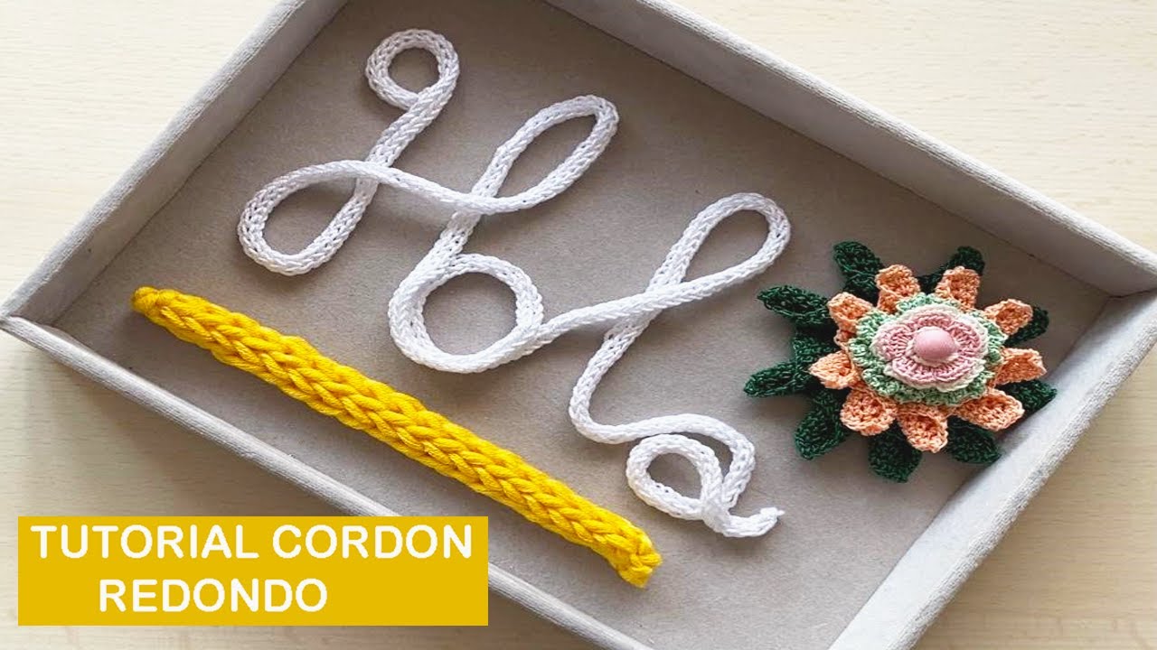 TUTORIAL - CORDÓN REDONDO