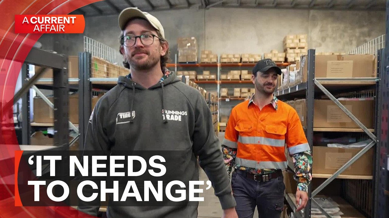 Tradies speaking out to save lives of blue collar workers | A Current Affair