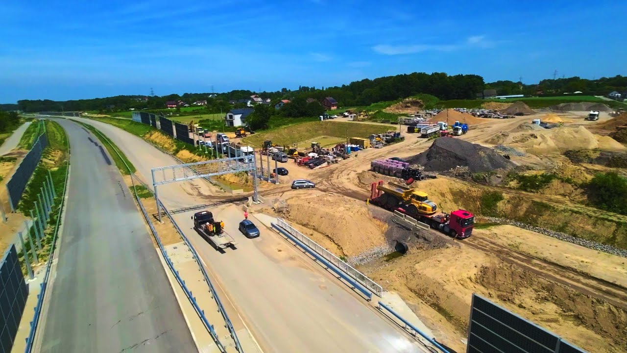 Budowa S1 – Hałcnów (Bielsko-Biała) 🚧🚗🚁