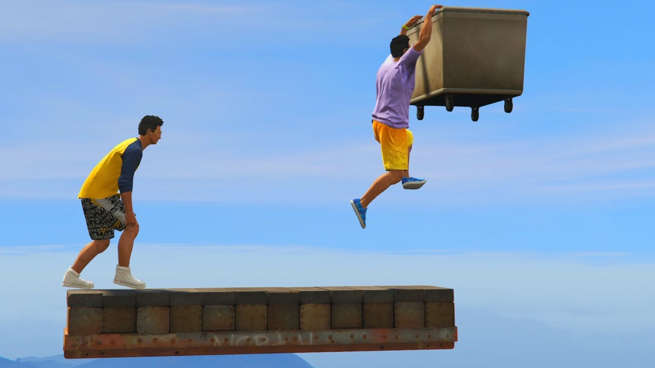 PARKOUR EXTREMO!! AAAAAHHHHHHHHH!!! - GTA V ONLINE