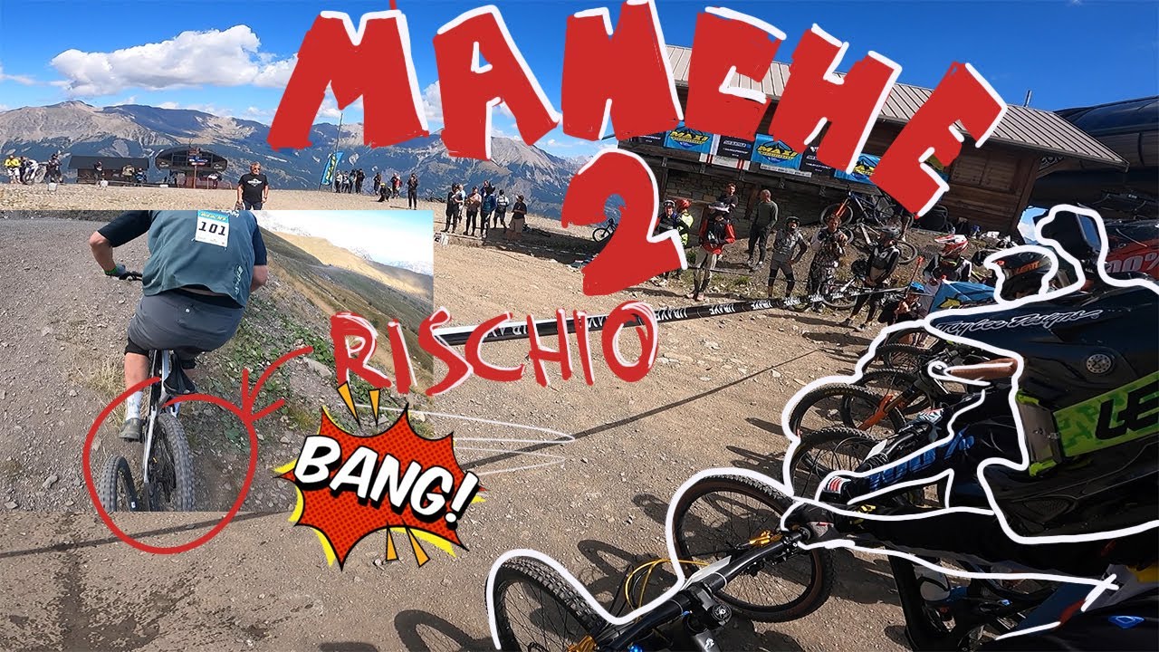 MAXIAVALANCHE PRA LOUP - MANCHE 2- RISCHIO INCIDENTE