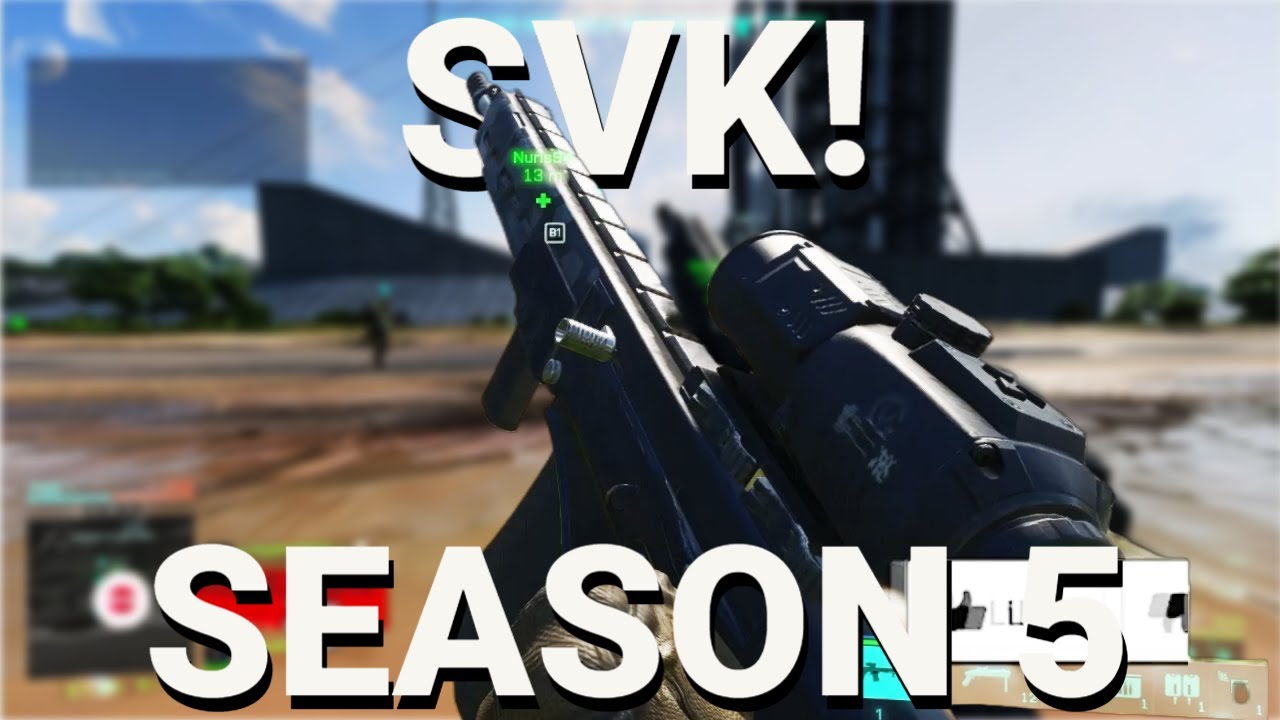 SVK SEASON 5 BUILD (Thermal Scope Makes A Comeback.)